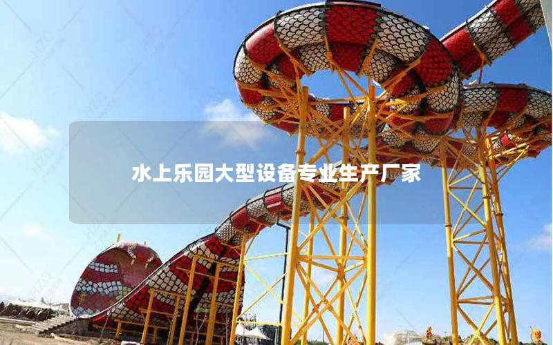 水上樂園大型設備專業生產廠家